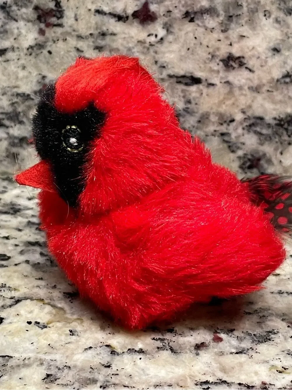 Pataroma Interactive Plush “Chirping Birds” for Cats Northern Cardinal & Sparrow
